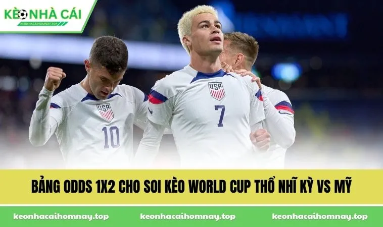 bang odds 1x2 cho soi keo world cup tho nhi ky vs my Bảng odds 1x2 cho soi kèo World Cup Thổ Nhĩ Kỳ vs Mỹ