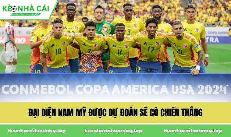 dai dien nam my duoc du doan se co chien thang Đại diện Nam Mỹ được dự đoán sẽ có chiến thắng