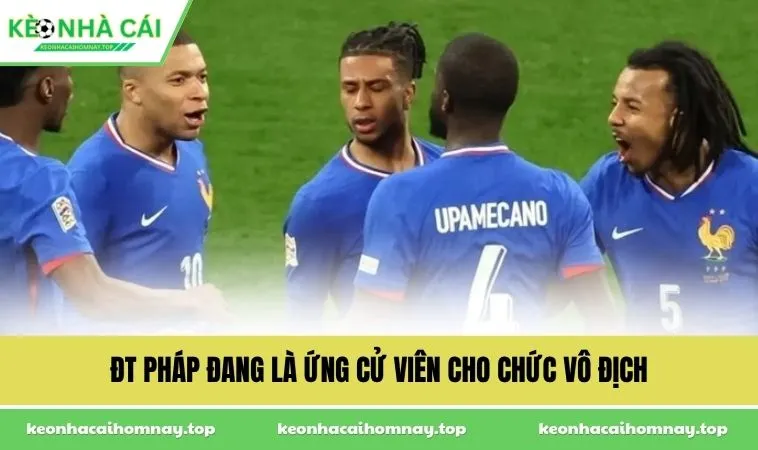 ĐT Pháp đang là ứng cử viên cho chức vô địch
