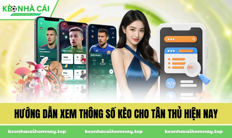 Hướng dẫn xem thông số kèo cho tân thủ hiện nay