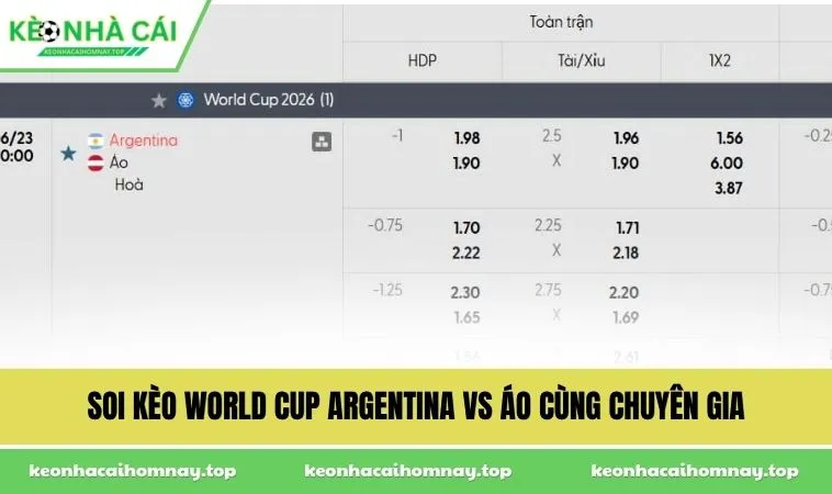 soi keo world cup argentina vs ao cung chuyen gia Soi kèo World Cup Argentina vs Áo cùng chuyên gia
