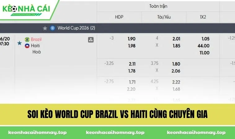 soi keo world cup brazil vs haiti cung chuyen gia Soi kèo World Cup Brazil vs Haiti cùng chuyên gia