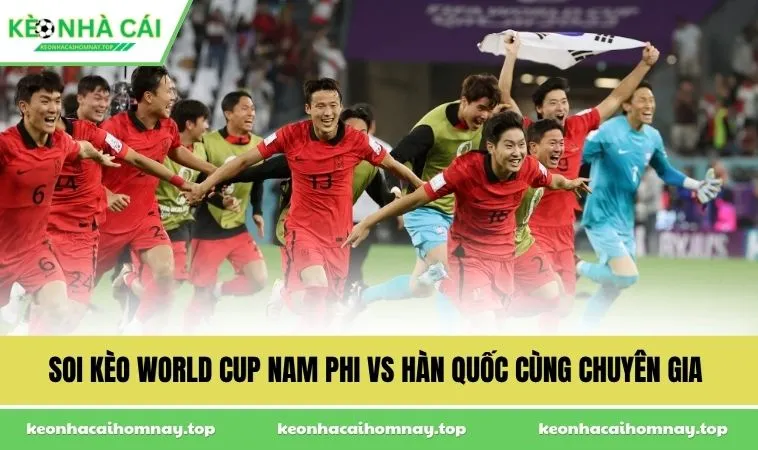 Soi kèo World Cup Nam Phi vs Hàn Quốc cùng chuyên gia 