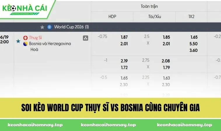 soi keo world cup thuy si vs bosnia cung chuyen gia Soi kèo World Cup Thụy Sĩ vs Bosnia cùng chuyên gia