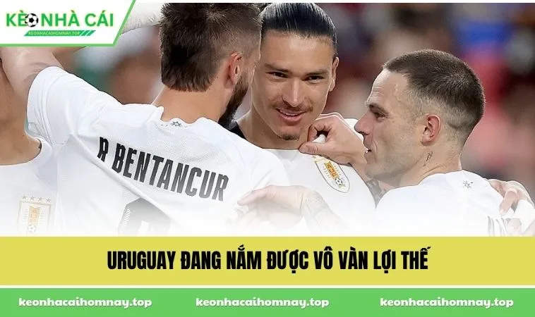 uruguay dang nam duoc vo van loi the Uruguay đang nắm được vô vàn lợi thế